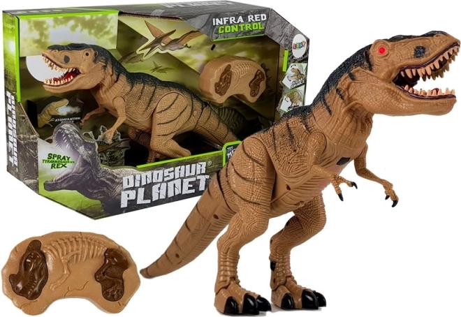 Távirányítós Tyrannosaurus Rex köddel