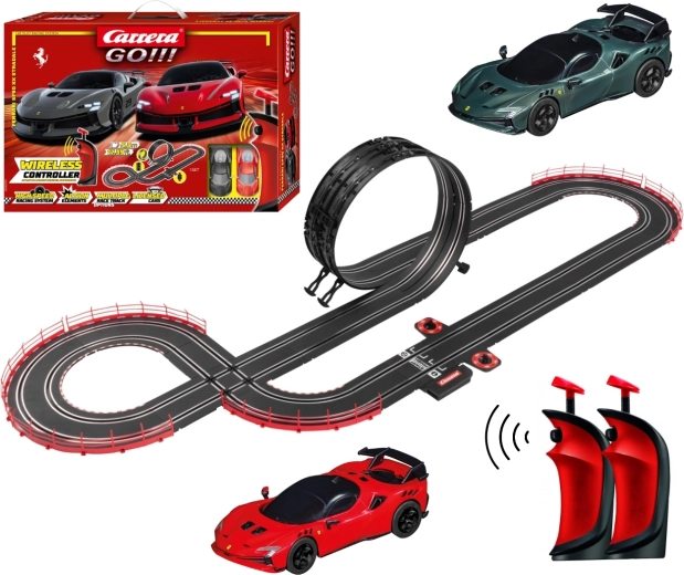 Carrera GO!!! Ferrari SF90 XX Stradale versenypálya 5,3 m