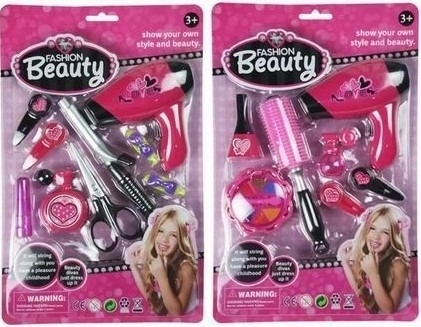 Fodrászkészlet kis hajszárítóval FASHION PRINCESS