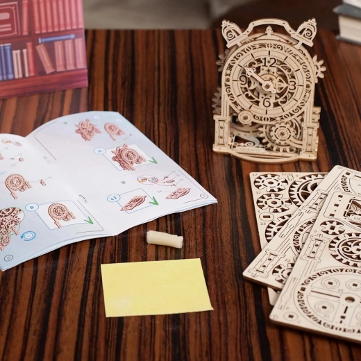 Ragasztó nélkül, tiszta és precíz összeszerelés