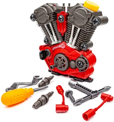 Szétszerelhető motor kis barkácsolóknak