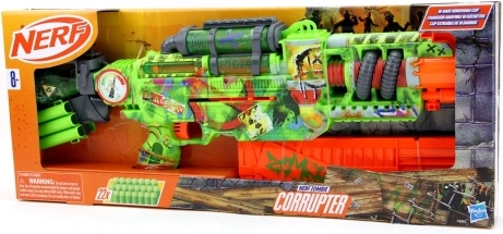 Nerf Zombie Corrupter – nyíllövő blaster tárkapacitással