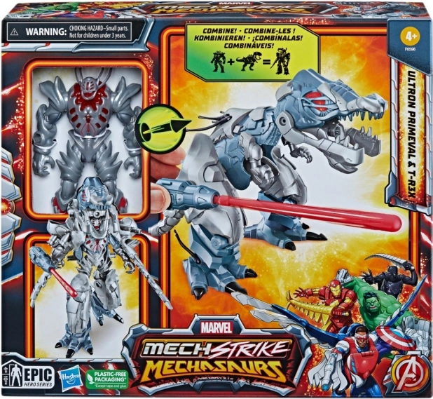 Marvel Mech Strike Ultron T-Rex Figura