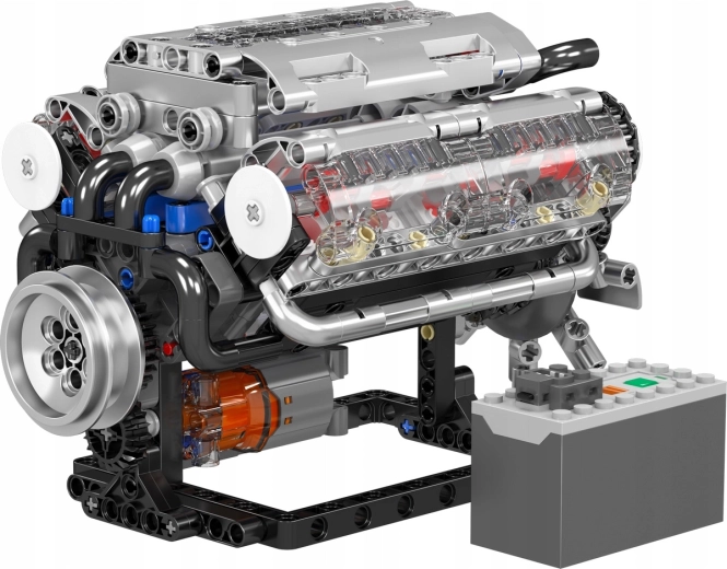 Mould King V8-as motor építőkészlet, 552 darab
