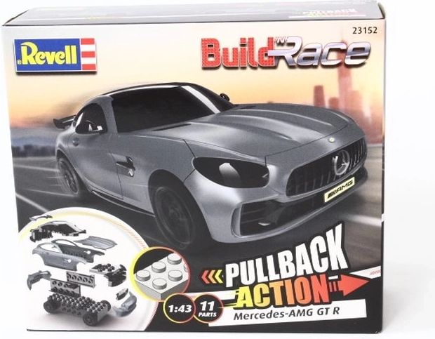 Revell Mercedes-AMG GT R Build’n Race szürke