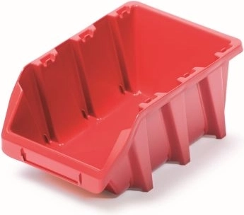 BINEER LONG műanyag tárolódoboz 120 × 77 × 60 mm piros