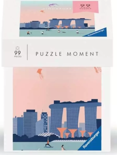 Ravensburger Puzzle Moment: Szingapúr, 99 darabos