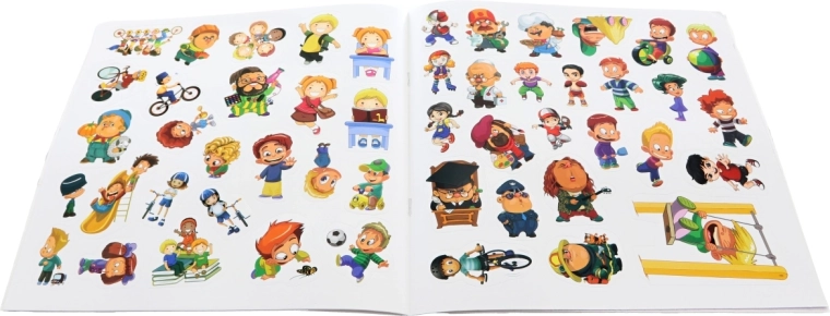 Gazdag matrica-készlet kreatív díszítéshez