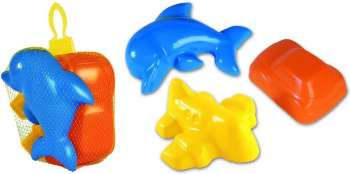 Dohány homokozó formák 3 db keverék