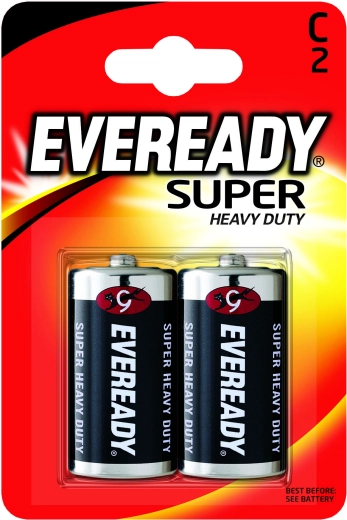 Energizer Eveready Super Heavy Duty C (R14) 1,5 V – 2 db elem