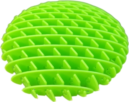 Zöld antistressz fidget rugalmas szenzomotoros játék 10 cm