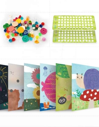 Képek készítése a lyukak kitöltésével kockákkal