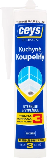 CEYS szaniter szilikon, átlátszó, 280 ml