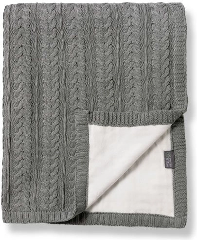 Vinter & Bloom kétoldalas babatakaró Cotton Cuddly Misty Grey