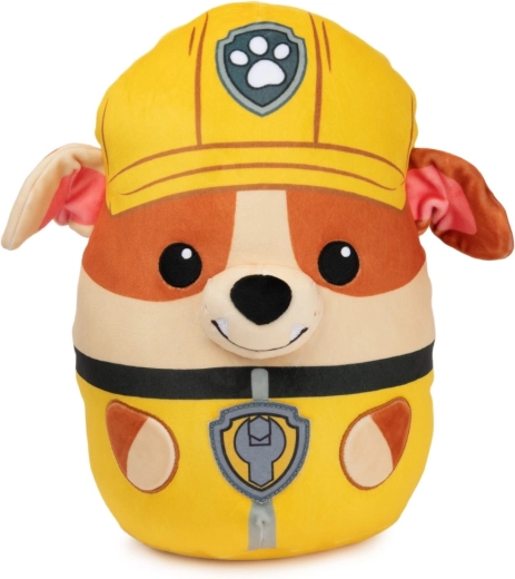 Plüss párna Paw Patrol Rubble 20 cm