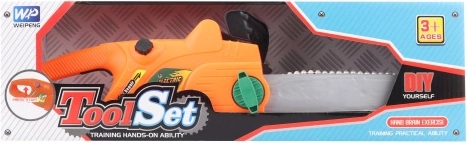 Gyerek elemes motoros láncfűrész hanggal 40 cm - 1 db