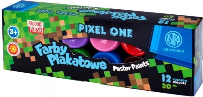 ASTRA Pixel One temperafesték 12×20 ml