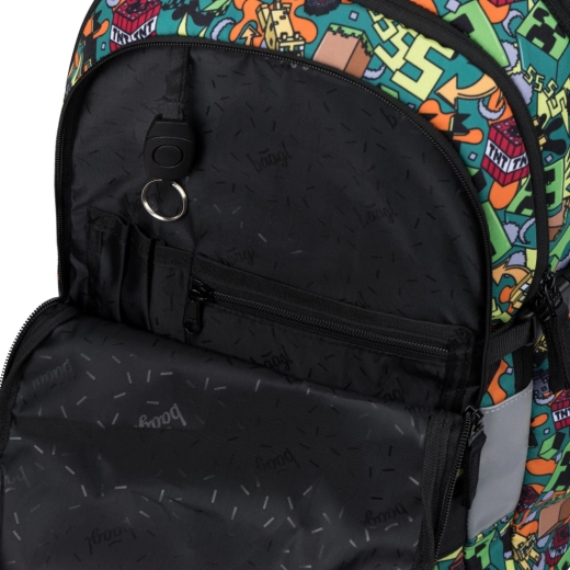 Könnyű hátizsák okos rendszerezéssel és 15"-os laptopzsebbel