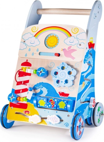 Bigjigs Baby fa aktív járóka Tenger