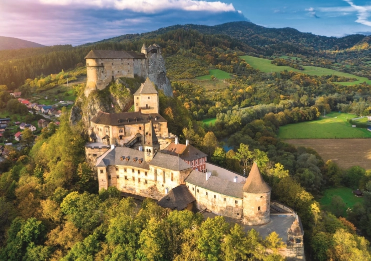 Oravský vár puzzle, 500 darab