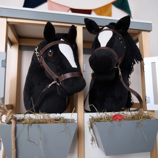 Bieco hobby horsing lovacska rúdon – fekete, S méret