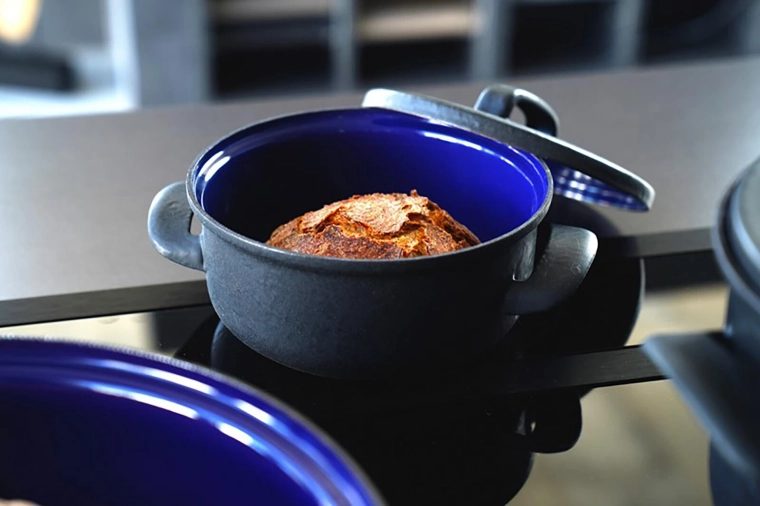 Tartós kék belső zománc