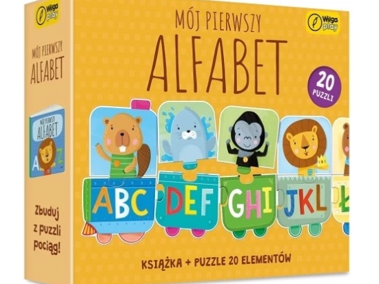 Első ábécém: Oktató puzzle és könyv gyerekeknek