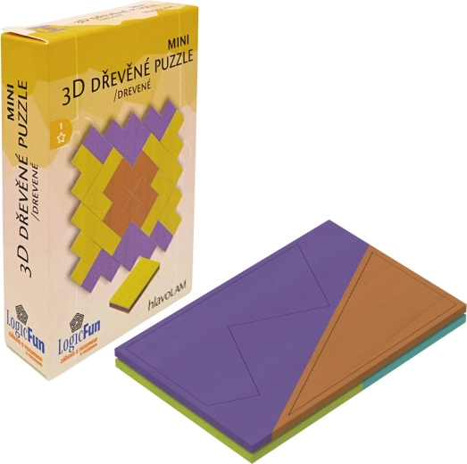 Mini 3D fa kirakók – többféle