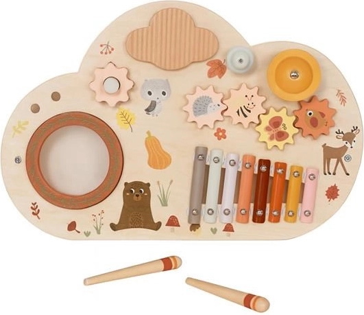 Montessori aktivitási tábla állatokkal BABY MIX