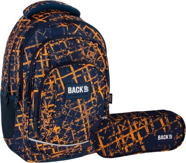 BackUP Edge 2 az 1-ben iskolai szett – hátizsák és felszerelt tolltartó