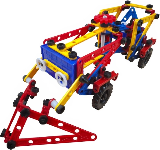Guruló traktor modell