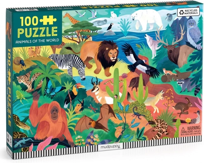 Mudpuppy puzzle A világ állatai 100 darab