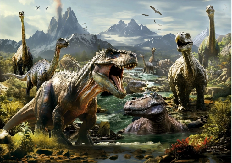 Educa Puzzle Vad Dinoszauruszok 1000 Darab