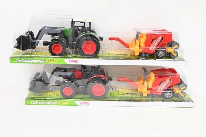Traktor mezőgazdasági géppel (szett)