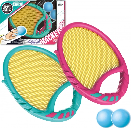 Woopie Catch Ball játék - 2 ütő és 2 labda
