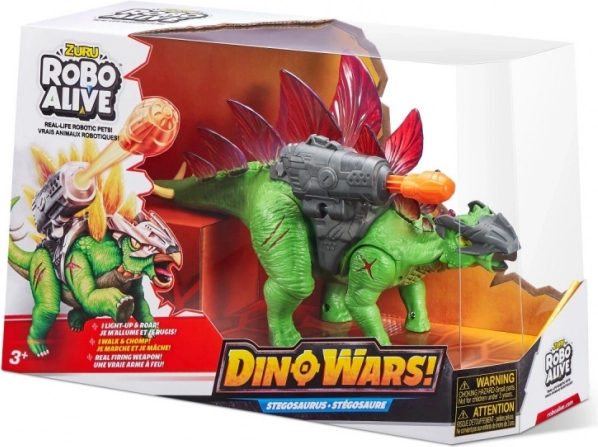 Interaktív Stegosaurus Robo Alive Dino Wars a ZURU-tól