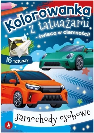 Világító, lemosható tetoválások gyerekeknek – személyautók