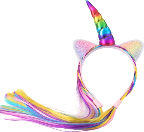 Szivárványos szarv és csillogó fülecskék