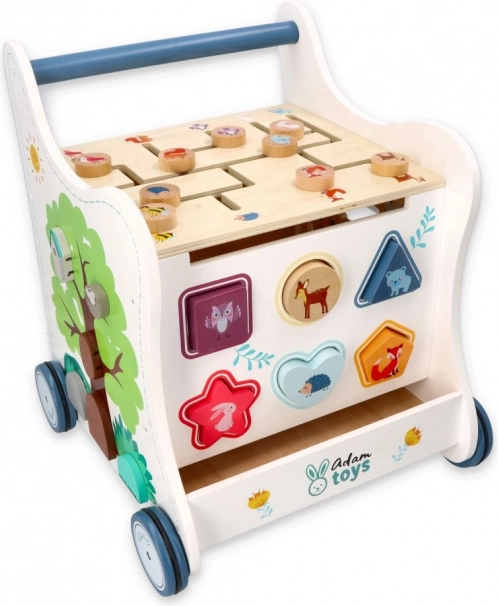 Fából készült járássegítő – Erdei kaland