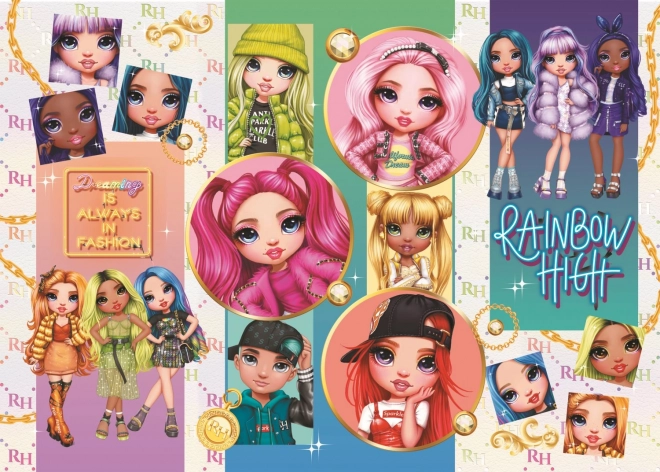 200 darabos puzzle – RAINBOW HIGH Barátság