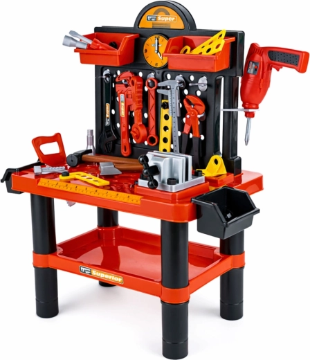 Rend és áttekinthetőség pegboarddal és fiókokkal