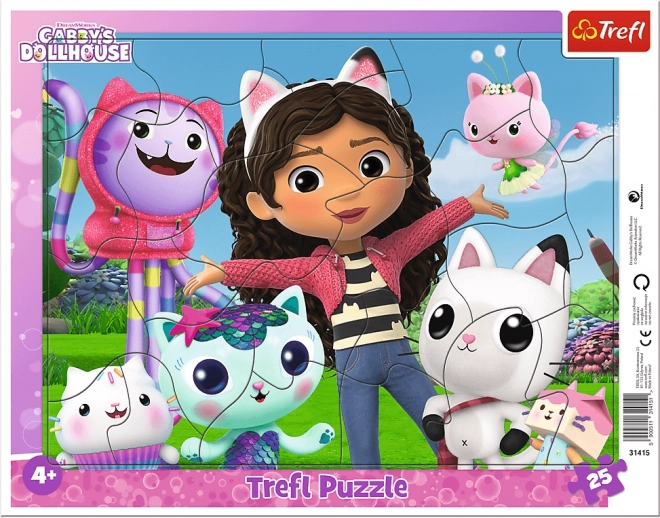 Ismerd meg Gábit - 25 darabos puzzle