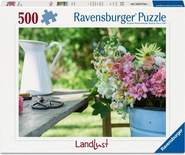 Ravensburger LandLust puzzle: színes keresők 500 darab