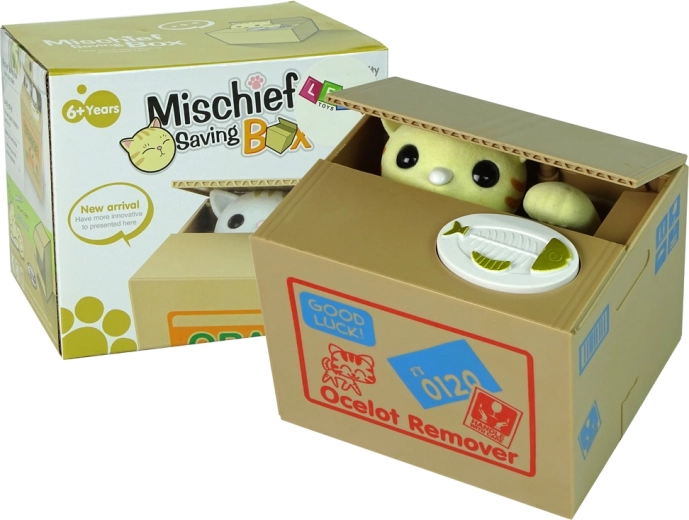 Spórolós macska - játék a megtakarítások gyűjtésére