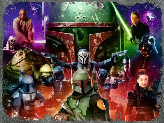 Ravensburger 1500 darabos puzzle – Boba Fett, fejvadász