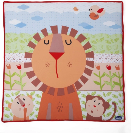 Puha, állatmintás játszószőnyeg az érzékszervek fejlesztésére