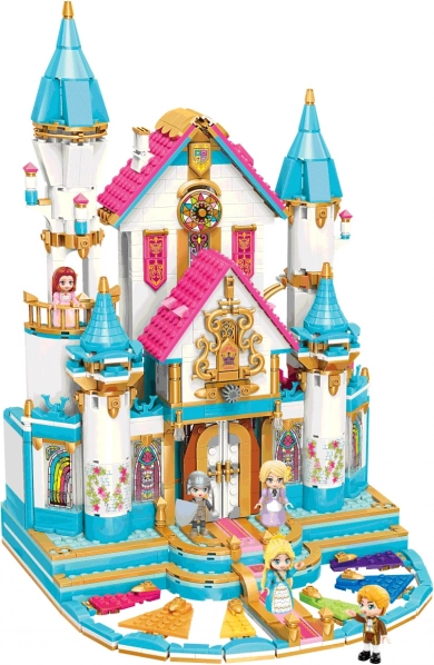 Qman Princess Leah kastélybál építőkészlet