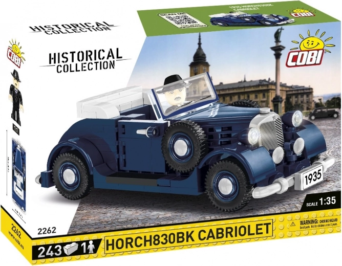 Horch 830BK kabrió építőkészlet 1:35