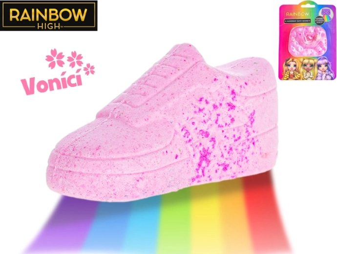 RAINBOW HIGH szivárványhatású fürdőbomba – 2 féle