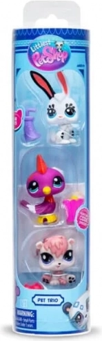 Littlest Pet Shop állatkatrió tubusban – 2. sorozat